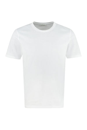 Cotton crew-neck T-shirt-0